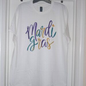 Mardi Gras Graphic Print T-Shirt